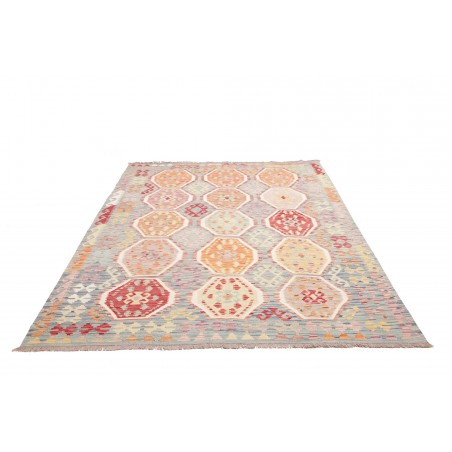 Tappeto Kilim Afghanistan beige marrone 178x240