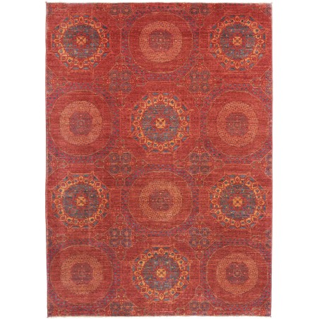 Tappeto Mamlouk Pakistan marrone bianco 171x240