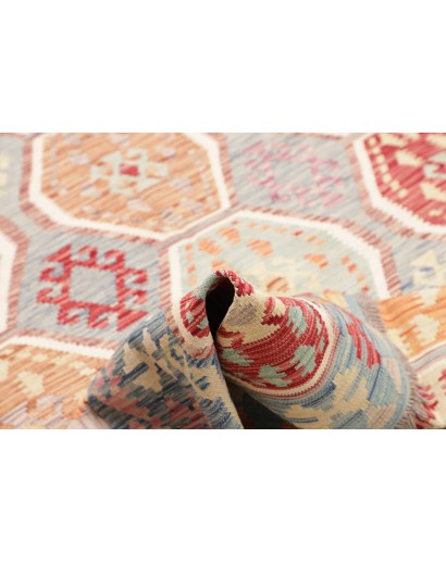 Tappeto Kilim Afghanistan beige marrone 178x240