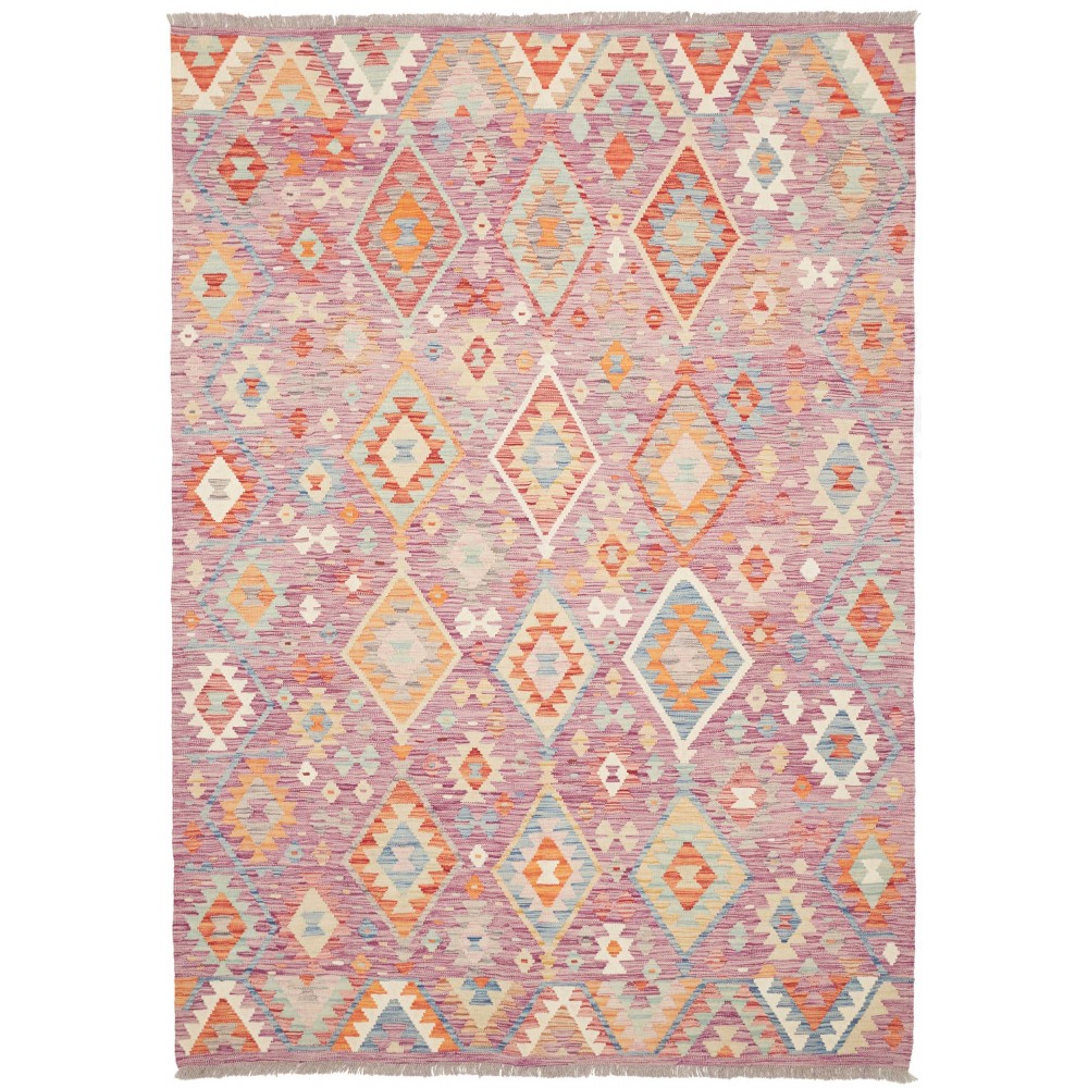 Tappeto Kilim Afghanistan marrone 171x247