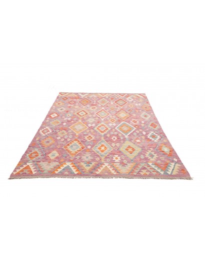 Tappeto Kilim Afghanistan marrone 171x247