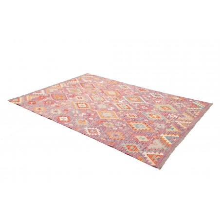 Tappeto Kilim Afghanistan marrone 171x247