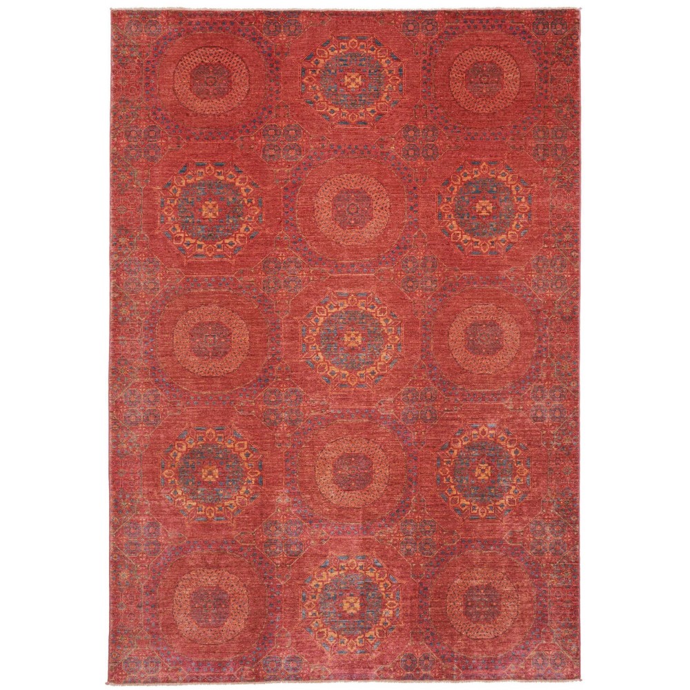 Tappeto Mamlouk Pakistan marrone 204x293 Tappeto Mamlouk Pakistan marrone 204x293