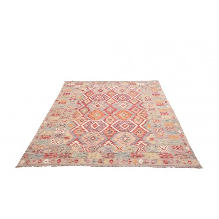 Tappeto Kilim Afghanistan marrone 180x249