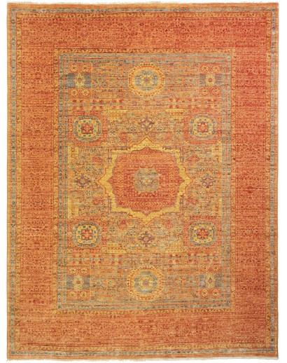 Tappeto Mamlouk Pakistan arancione 153x196