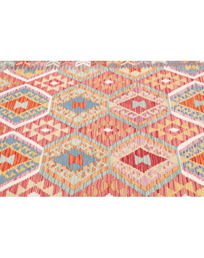 Tappeto Kilim Afghanistan marrone grigio 179x243