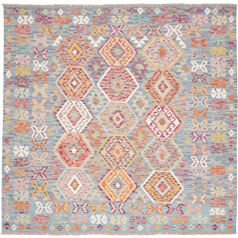 Tappeto Kilim Afghanistan beige 198x192