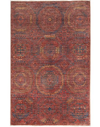 Tappeto Mamlouk Pakistan marrone 98x154