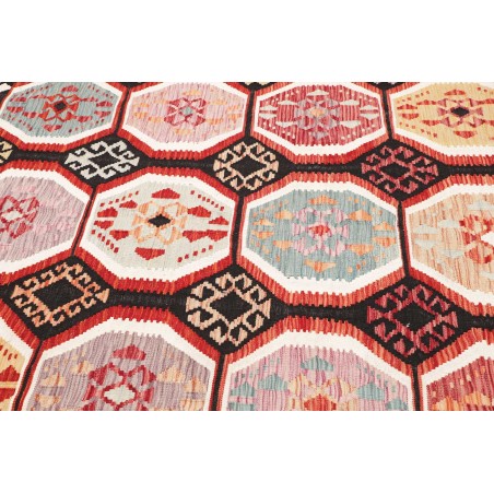 Tappeto Kilim Afghanistan beige marrone 197x197