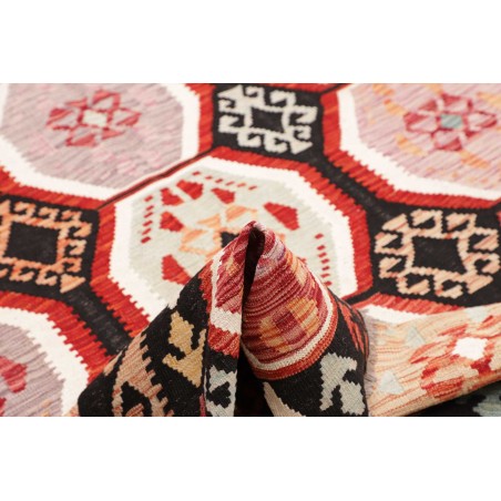 Tappeto Kilim Afghanistan beige marrone 197x197