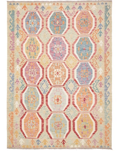 Tappeto Kilim Afghanistan beige 177x245