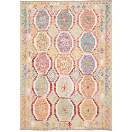 Tappeto Kilim Afghanistan beige 177x245