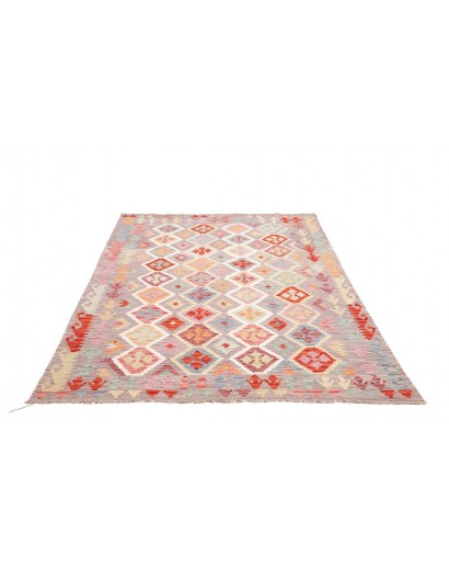 Tappeto Kilim Afghanistan beige marrone 169x234