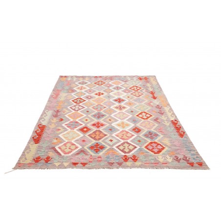 Tappeto Kilim Afghanistan beige marrone 169x234