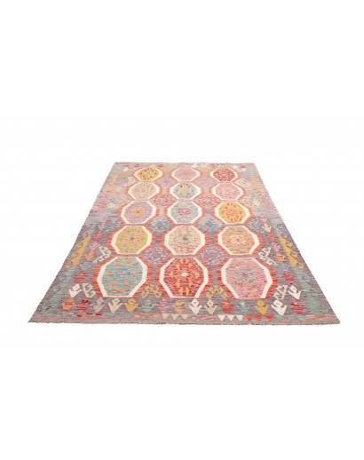 Tappeto Kilim Afghanistan marrone beige 173x241