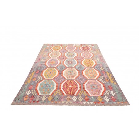 Tappeto Kilim Afghanistan marrone beige 173x241