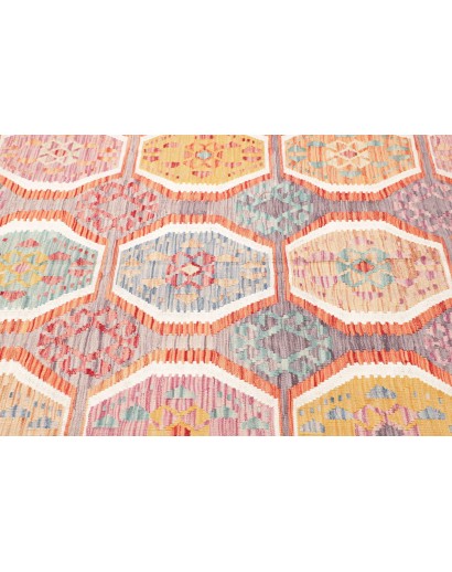 Tappeto Kilim Afghanistan marrone beige 173x241