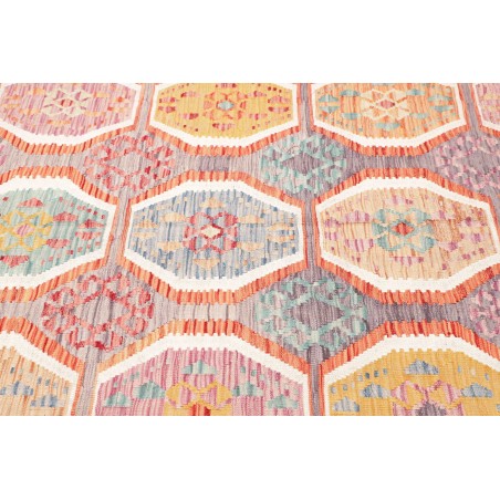 Tappeto Kilim Afghanistan marrone beige 173x241