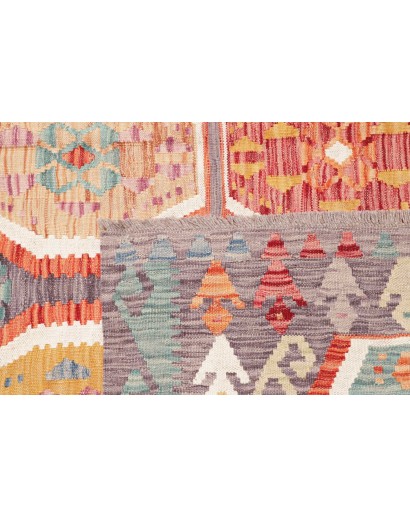 Tappeto Kilim Afghanistan marrone beige 173x241