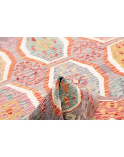 Tappeto Kilim Afghanistan marrone beige 173x241