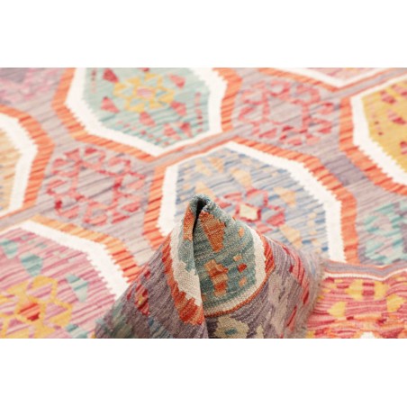 Tappeto Kilim Afghanistan marrone beige 173x241