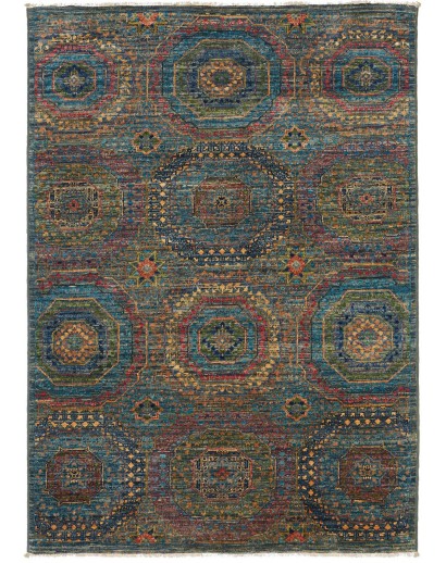 Tappeto Mamlouk Pakistan grigio marrone 99x140