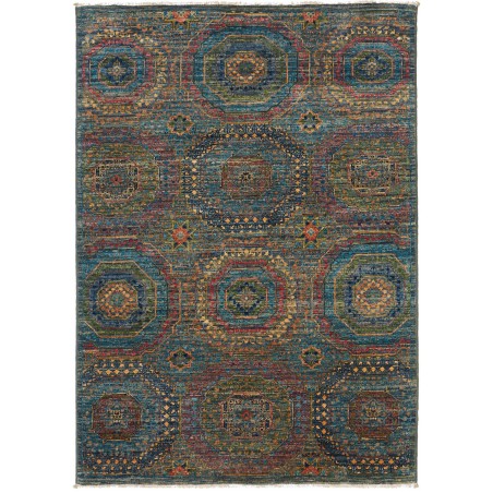 Tappeto Mamlouk Pakistan grigio marrone 99x140