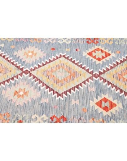 Tappeto Kilim Afghanistan beige rosso 173x253