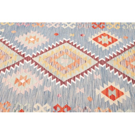Tappeto Kilim Afghanistan beige rosso 173x253