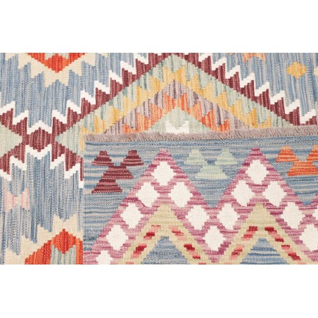 Tappeto Kilim Afghanistan beige rosso 173x253