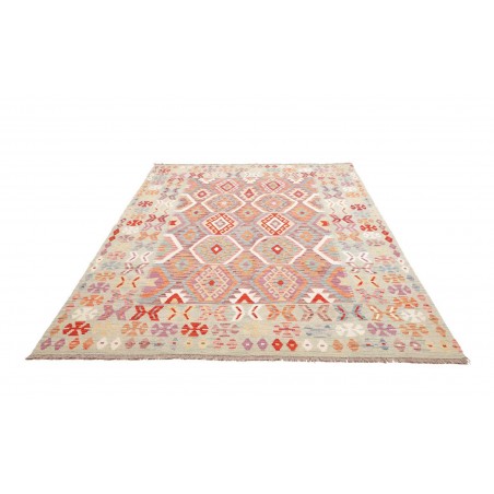 Tappeto Kilim Afghanistan beige marrone 179x250