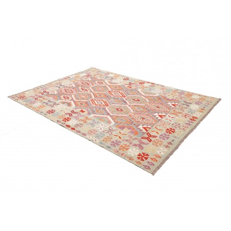 Tappeto Kilim Afghanistan beige marrone 179x250