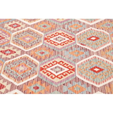 Tappeto Kilim Afghanistan beige marrone 179x250