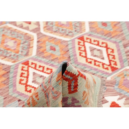 Tappeto Kilim Afghanistan beige marrone 179x250