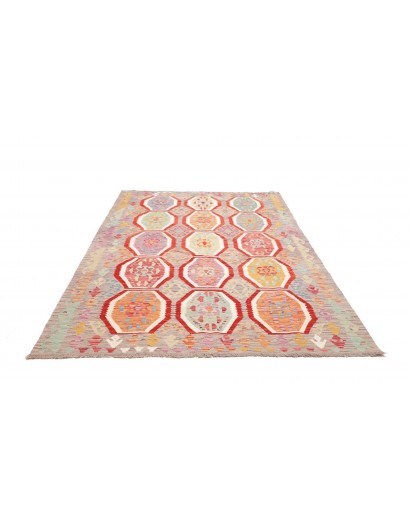 Tappeto Kilim Afghanistan marrone beige 177x245