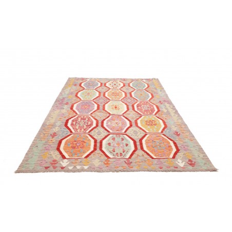Tappeto Kilim Afghanistan marrone beige 177x245