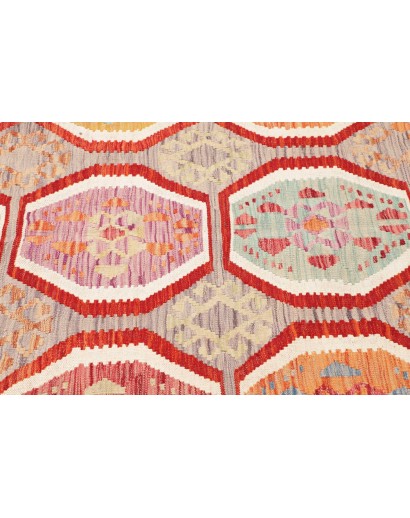 Tappeto Kilim Afghanistan marrone beige 177x245