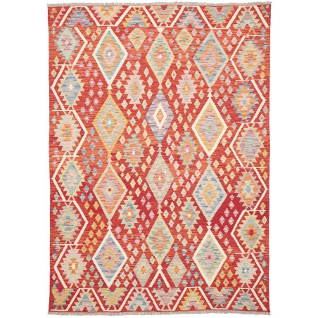 Tappeto Kilim Afghanistan marrone 172x238