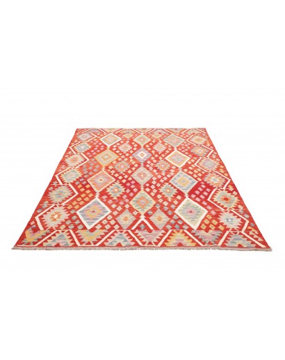 Tappeto Kilim Afghanistan marrone 172x238