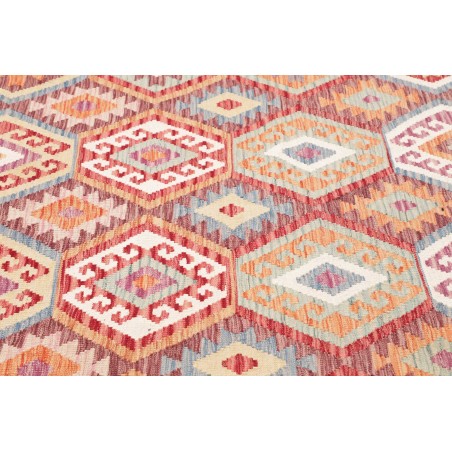 Tappeto Kilim Afghanistan marrone 209x203