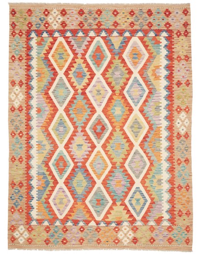 Tappeto Kilim Afghanistan marrone 177x235