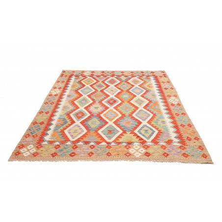Tappeto Kilim Afghanistan marrone 177x235
