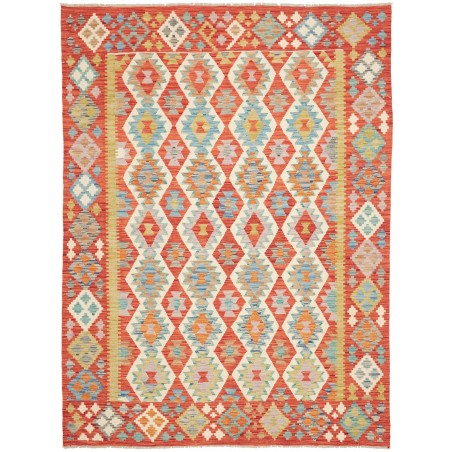 Tappeto Kilim Afghanistan marrone 184x246