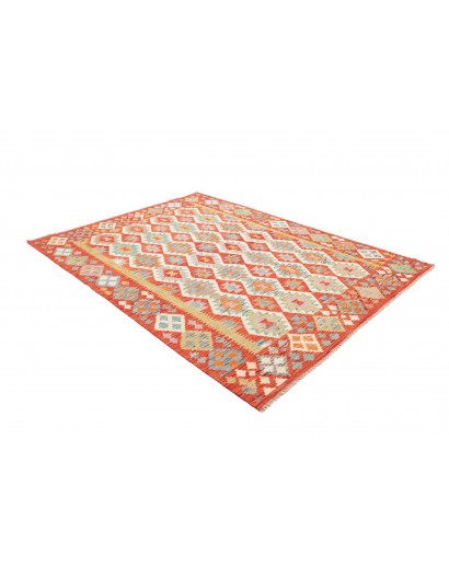 Tappeto Kilim Afghanistan marrone 184x246