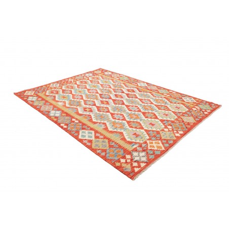 Tappeto Kilim Afghanistan marrone 184x246