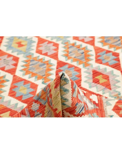 Tappeto Kilim Afghanistan marrone 184x246