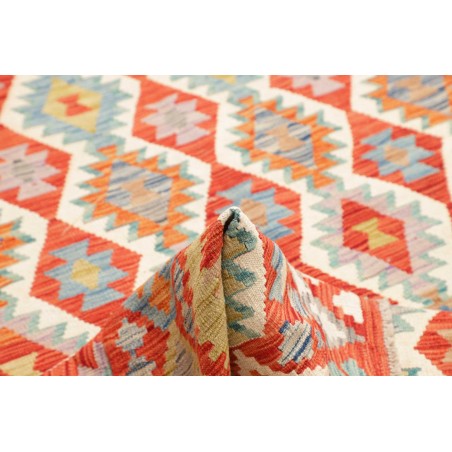 Tappeto Kilim Afghanistan marrone 184x246