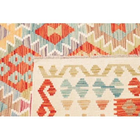 Tappeto Kilim Afghanistan giallo rosso 176x242