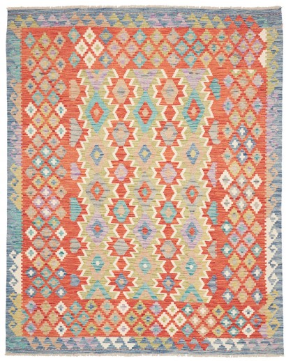 Tappeto Kilim Afghanistan marrone 179x223
