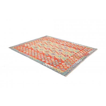 Tappeto Kilim Afghanistan marrone 179x223